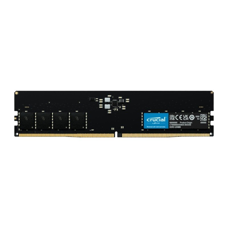 Memoria Ram Ddr5 16GB PC 4800 Crucial CT16G48C40U5