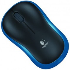 Vendita Logitech Mouse Logitech Mouse M185 Wireless Opt Usb Black-Blue 910-002239