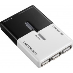 Tacens Lector Duo Hub a 3 porte USB 2.0 e Lettore Memory da 52 formati