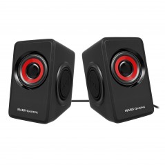 Tacens MARS Gaming Speakers MS1 Black Red