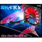 Aerocool Shark Ventola da 140mm a 1500giri Red Edition