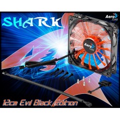 Vendita Aerocool Ventole Aerocool Shark Ventola da 120mm a 1500giri Orange Edition EN55444