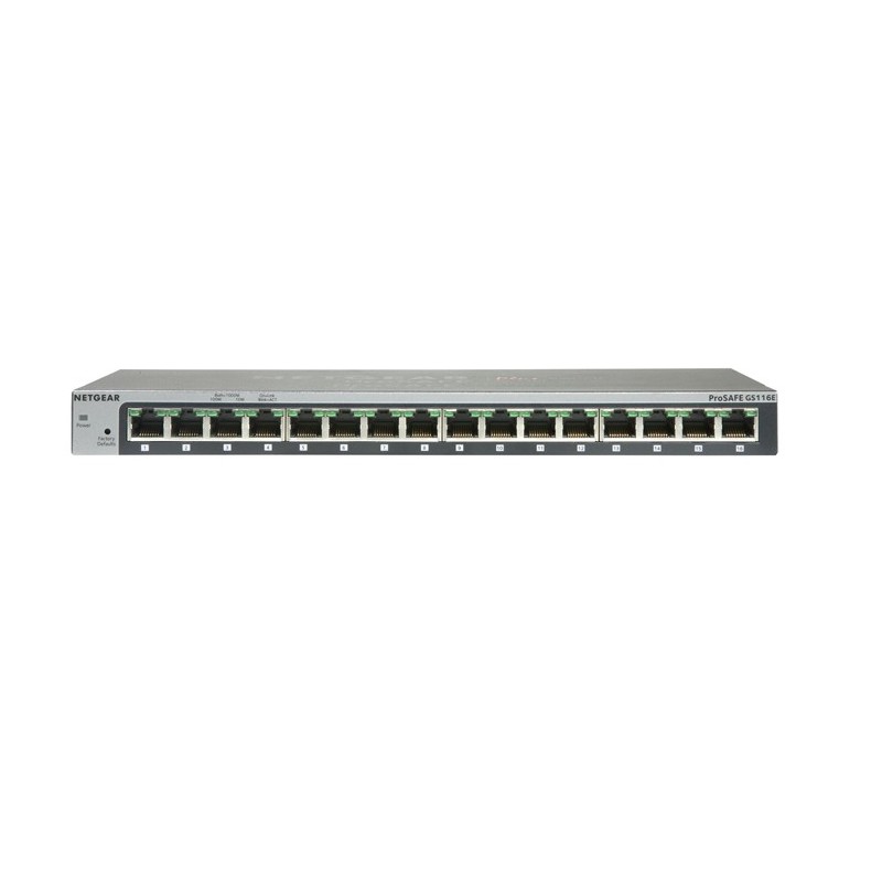 Switch Netgear 1000M 16P. GS116