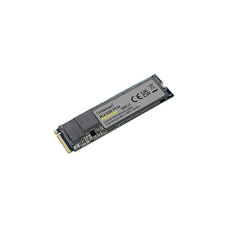 Intenso M.2 500GB M.2 2280 PCIe Premium Gen.3 x4 NVME 1.3 3835450 Intenso M.2 500GB M.2 2280 PCIe Premium Gen.3 x4 NVME 1.3 3835450