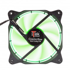 Vendita iTek Ventole iTek Ventola Cosmo Flow 120 LED Verde Circolare ITCFLC12G