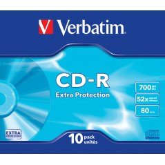 Vendita Verbatim Dvd-Cd-Blu-Ray CD-R Verbatim 700MB 10pcs Offerta 43415
