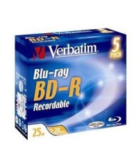 Vendita Verbatim Dvd-Cd-Blu-Ray Verbatim 5 BLU RAY BD-RE SL 25GB 2X Offerta del Mese 43613