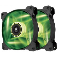 Vendita Corsair Ventole Corsair Ventola 12Cm Sp120 2 Static Green Led Series 2 pezzi Offerta del Mese CO-9050032-WW