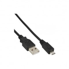 InLine Cavo Micro-USB 2.0. USB-A maschio - Micro-B maschio nero 0.5m