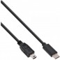 InLine Cavo USB 2.0. Type C maschio a Type Mini-B (5pin) maschio. nero. 5m