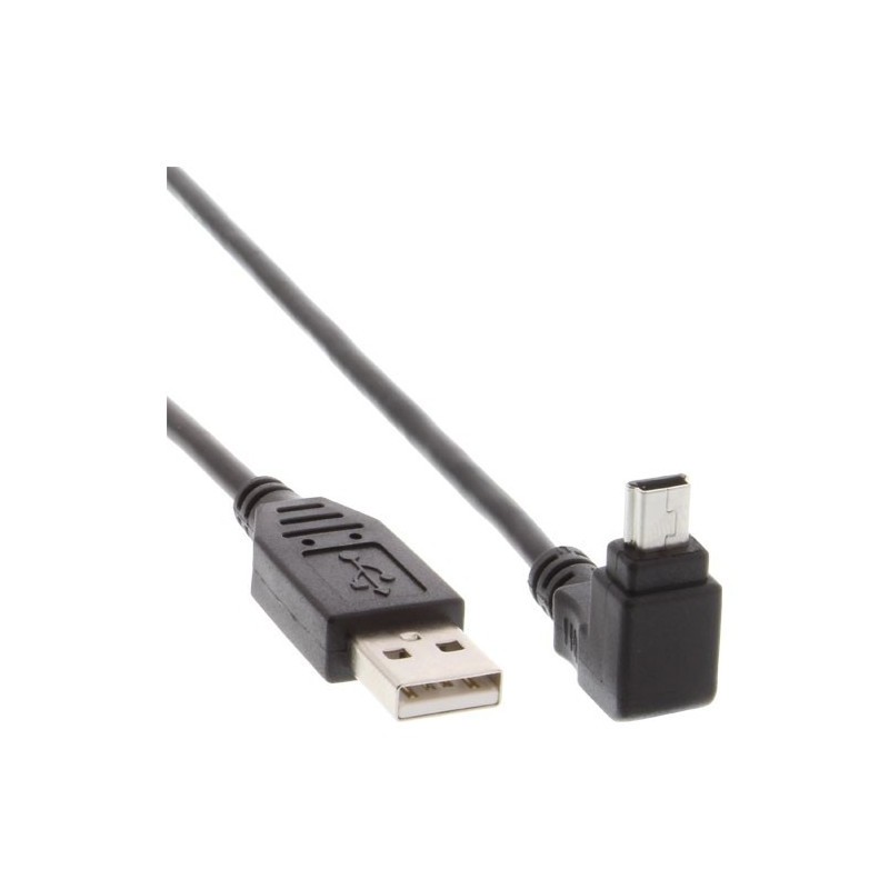 InLine Cavo USB 2.0. Type C maschio a Type Mini-B (5pin) maschio. nero. 1m