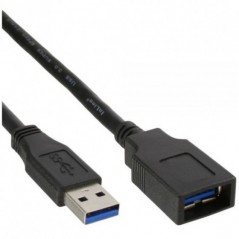 Vendita Inline Prolunghe InLine Cavo USB 3.0 Prolunga. Type-A maschio- Type-A femmina. nero. 1.5m 35615