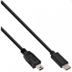 Vendita Inline Cavi Usb Esterni InLine Cavo USB 2.0. Type C maschio a Type Mini-B (5pin) maschio. nero. 3m 35753