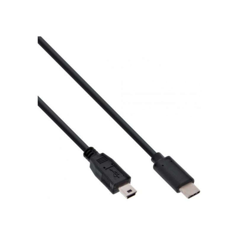 InLine Cavo USB 2.0. Type C maschio a Type Mini-B (5pin) maschio. nero. 2m