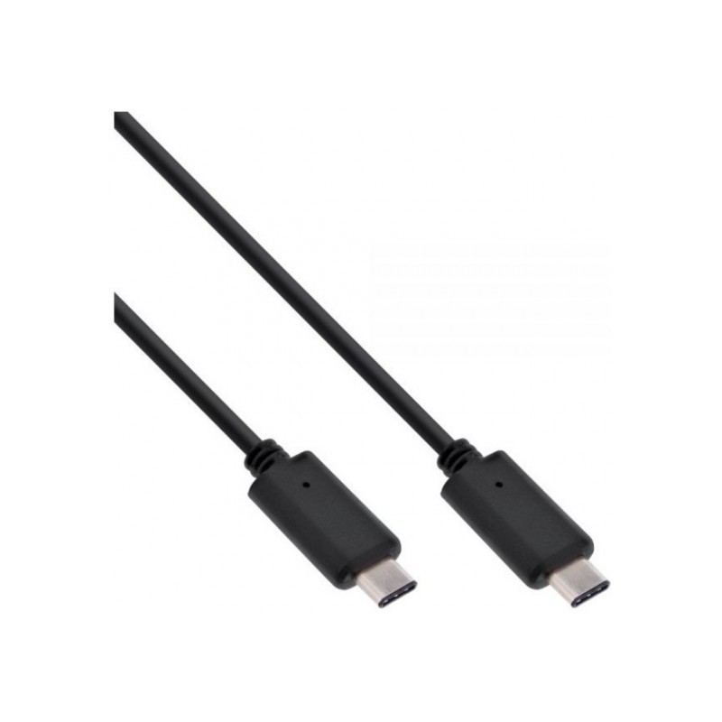 InLine Cavo USB 3.1. Type C maschio a Type C maschio. PD2.0. nero. 0.5m
