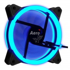 Vendita Aerocool Ventole Aerocool Rev BLUE Ventola da 120mm con illuminazione ad anello Dual Led ACF3-RF10210.B1