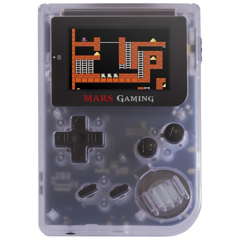 Mars Gaming MRBW Console con 151 giochi. Slot MicroSD. emulatore GBA. Sega. NES. FC/SFC White