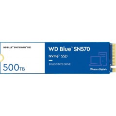 Vendita Western Digital Hard Disk Ssd M.2 Western Digital M.2 Blue 500GB SN570 NVME M.2 PCI Express Gen3 x4 WDS500G3B0C WDS50...