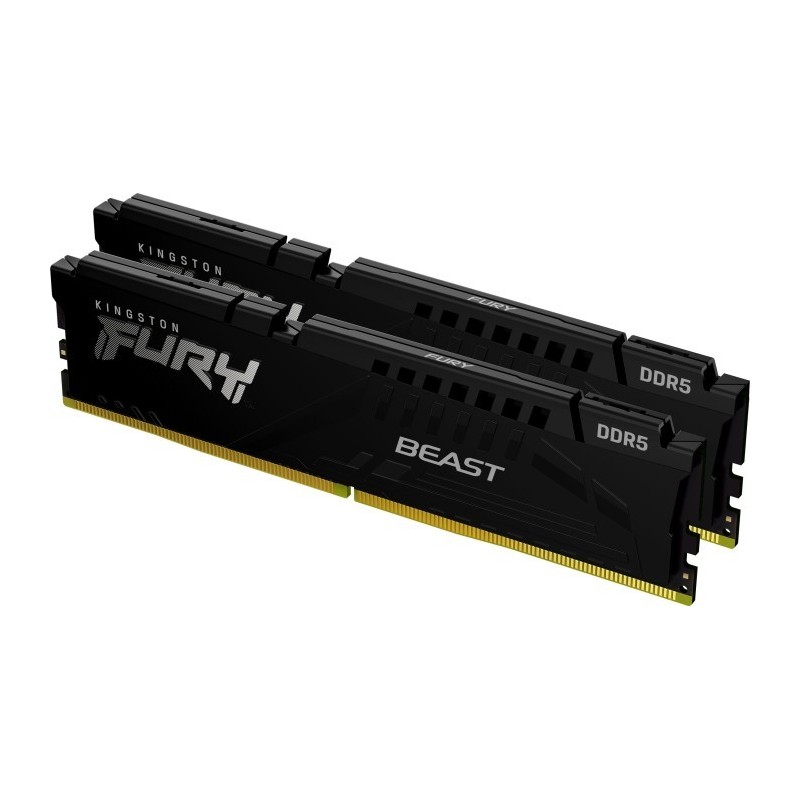 Memoria Ram Kingston DDR5 32GB 6000 FURY Beast KF560C40BBK2-32 KIT 2x16GB