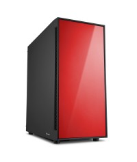 Vendita Sharkoon Case Sharkoon AM5 Window Red Middle Tower Nero/Rosso AM5 WINDOWS RED