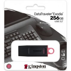 Vendita Kingston Technology Usb Flash - Pen Drive Kingston Chiavetta Usb 256GB DataTraveler Exodia USB 3.2 DTX/256GB DTX/256GB