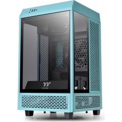 Vendita Thermaltake Case Thermaltake The Tower 100 Turquoise CA-1R3-00SBWN-00