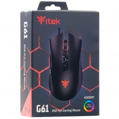 iTek G61 mouse Mano destra USB tipo A Laser 4000 DPI