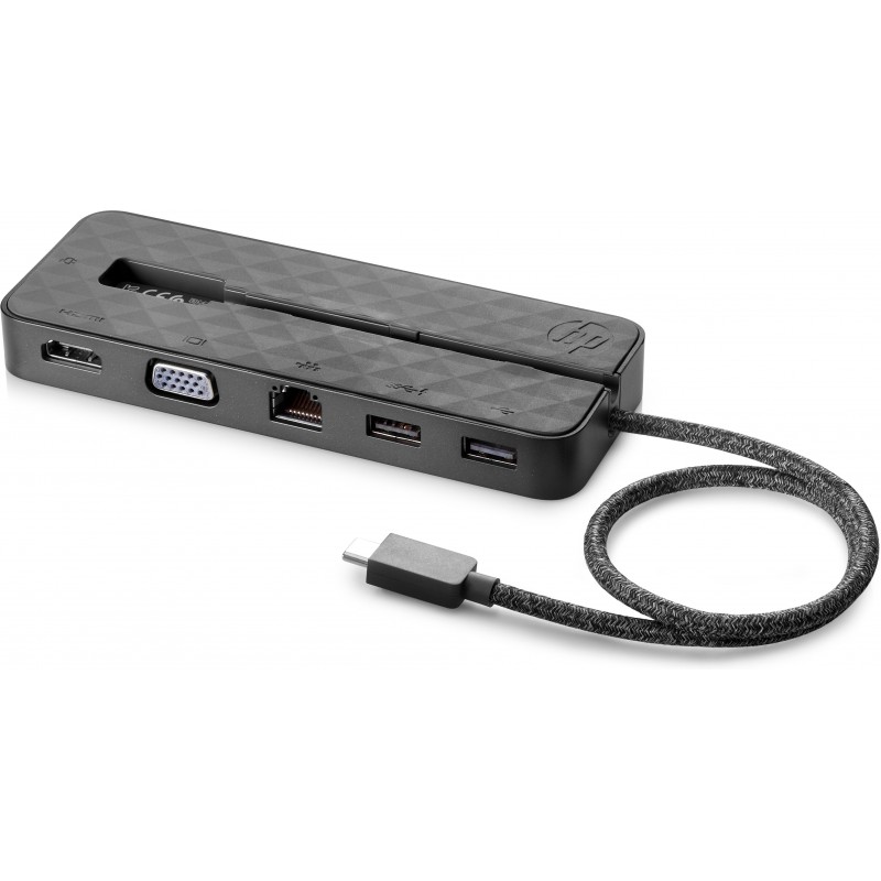 HP USB-C Mini Cablato USB 3.2 Gen 1 (3.1 Gen 1) Type-C Nero