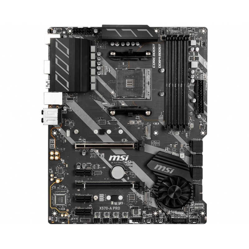 MSI X570-A PRO scheda madre AMD X570 Presa AM4 ATX