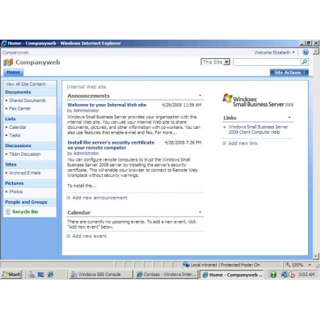 Microsoft Small Business Server 2008 Premium, 5u, IT 5 licenza/e ITA