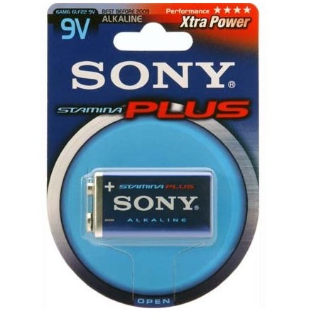 Vendita Sony Batterie Sony 9V Stamina Plus Batteria monouso Alcalino 6AM6B1D