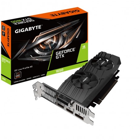 Vendita Gigabyte Schede Video Nvidia Gigabyte GeForce® GTX 1650 4GB D6 OC Low Profile GV-N1656OC-4GL