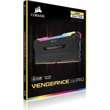 DDR4 32GB KIT 2x16GB PC 3200 Corsair Vengeance RGB Pro CMW32GX4M2E3200C16