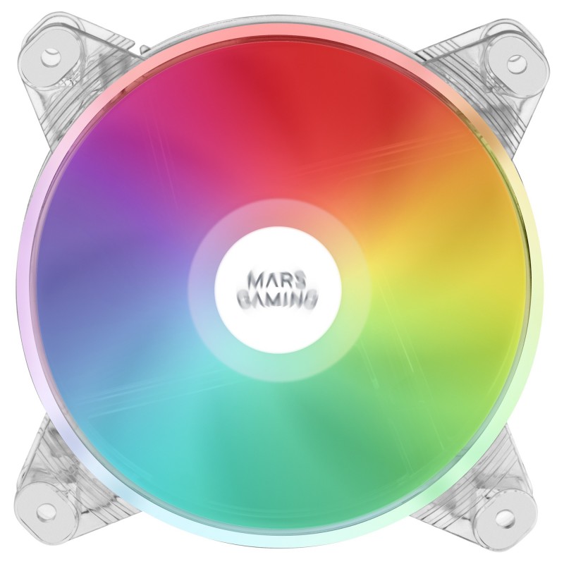 Mars Gaming MFD sistema di raffreddamento per computer Case per computer Ventilatore 12 cm Bianco 1 pz