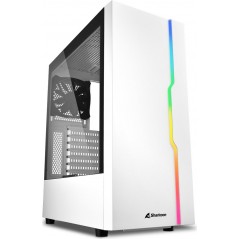 Vendita Sharkoon Case Sharkoon RGB Slider white 4044951032006