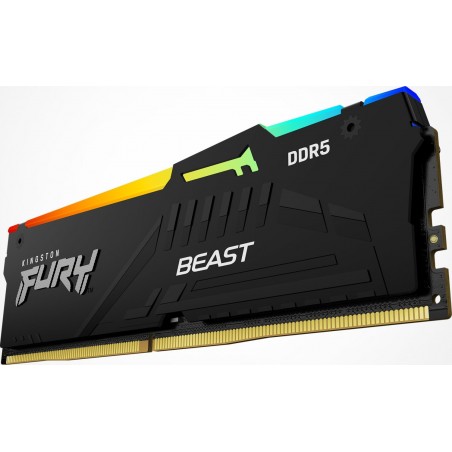 Kingston DDR5 16GB 5200 FURY Beast RGB KF552C40BBA-16