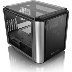 Vendita Thermaltake Case Cabinet Cubo Thermaltake Level 20 VT Micro-ATX Case Black CA-1L2-00S1WN-00