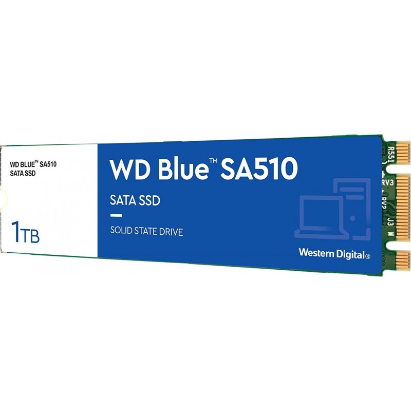 Western Digital M.2 Blue 1TB SA510 M.2 WDS100T3B0B Western Digital M.2 Blue 1TB SA510 M.2 WDS100T3B0B