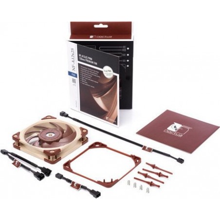 Noctua NF-A12X25 PWM ventola 12 cm Marrone