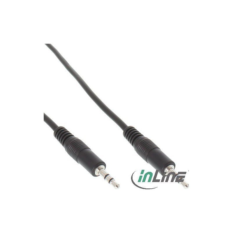 InLine 99936B cavo audio 5 m 3.5mm Nero