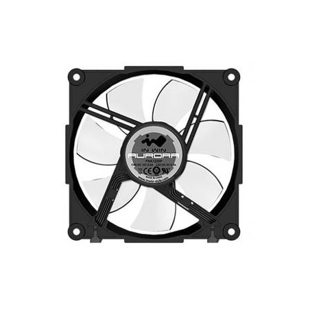 In Win AURORA Ventola12 cm Nero Bianco 1 pezzo(i)