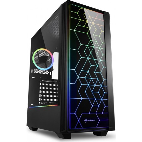 Vendita Sharkoon Case Sharkoon RGB LIT 100 4044951028153