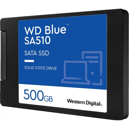 Western Digital SSD Blue 500GB SA510 Sata3 2.5 7mm WDS500G3B0A