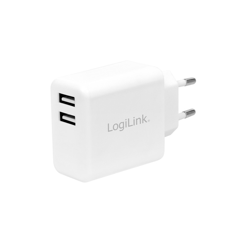 Vendita Logilink Mobile Charger LogiLink Caricatore da parete 2 x USB - PA0210W PA0210W