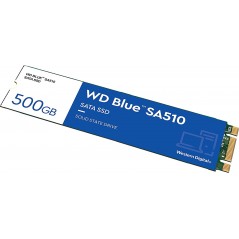 Vendita Western Digital Hard Disk Ssd M.2 Sata Western Digital M.2 Blue 500GB SA510 Sata3 M.2 WDS500G3B0B WDS500G3B0B