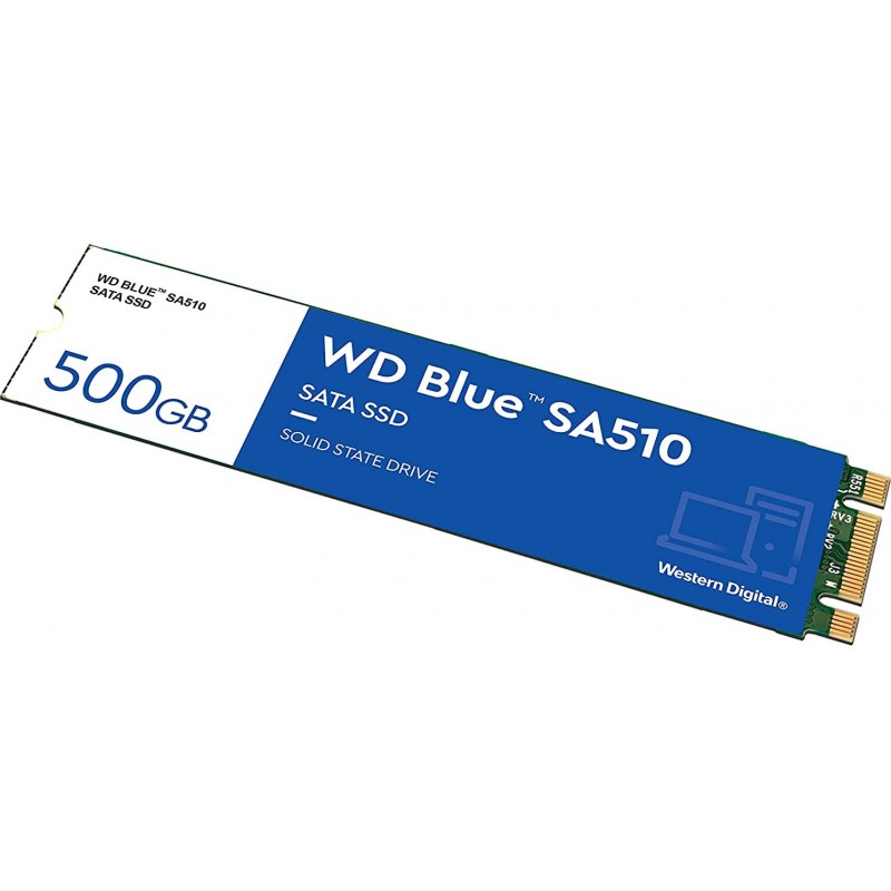 Western Digital M.2 Blue 500GB SA510 Sata3 M.2 WDS500G3B0B
