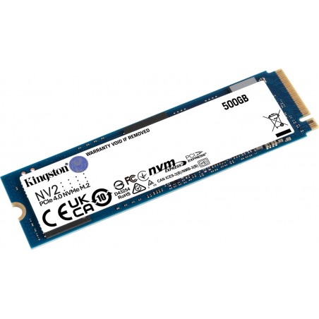 Vendita Kingston Hard Disk Ssd M.2 Kingston M.2 NV2 500GB Kingston SNV2S/500G M.2 PCIe 4.0 NVMe SNV2S/500G