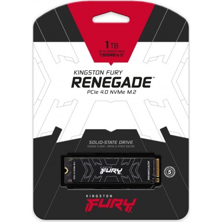 Kingston FURY Renegade M.2 1TB SFYRS/1000G M.2 PCIe 4.0 NVMe