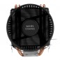 Mars Gaming MCPUBK. Dissipatore CPU 4 Heatpipes HCT TDP 160W. Ventola Ultrasilenziosa PWM 11 cm Nero