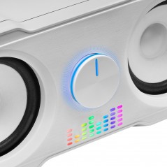 Vendita Mars Gaming Casse Per Pc Mars Gaming Speakers MS22W Altoparlanti Gaming Compatti 2.2 RGB Flow - Bianco MS22W
